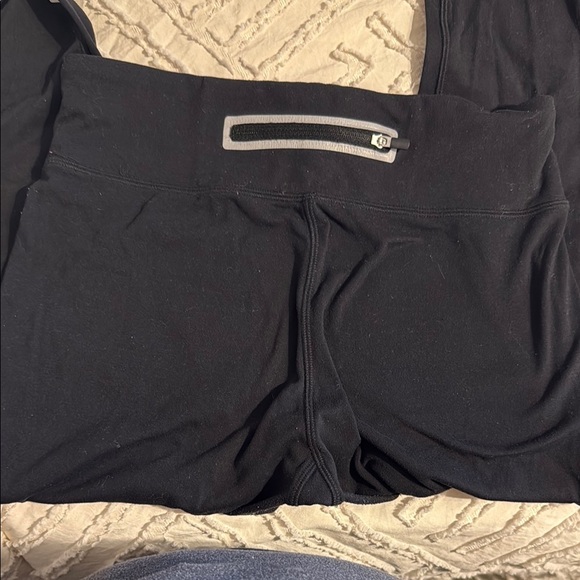 Tory Sport Navy Leggings with Logo - Picture 2 of 5